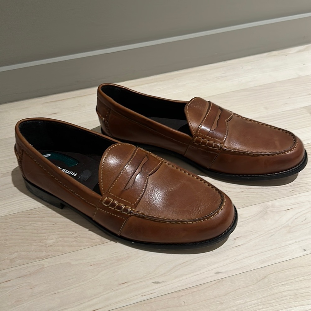 Nunn Bush Men’s Leather Loafers 11M